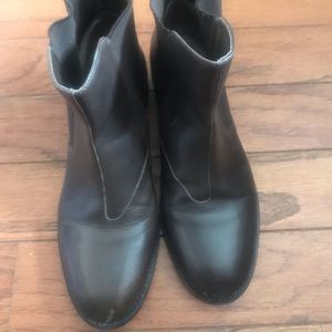 Talbot Chealsea ankle boots: leather upper wooden sole made in Brazil 7AA